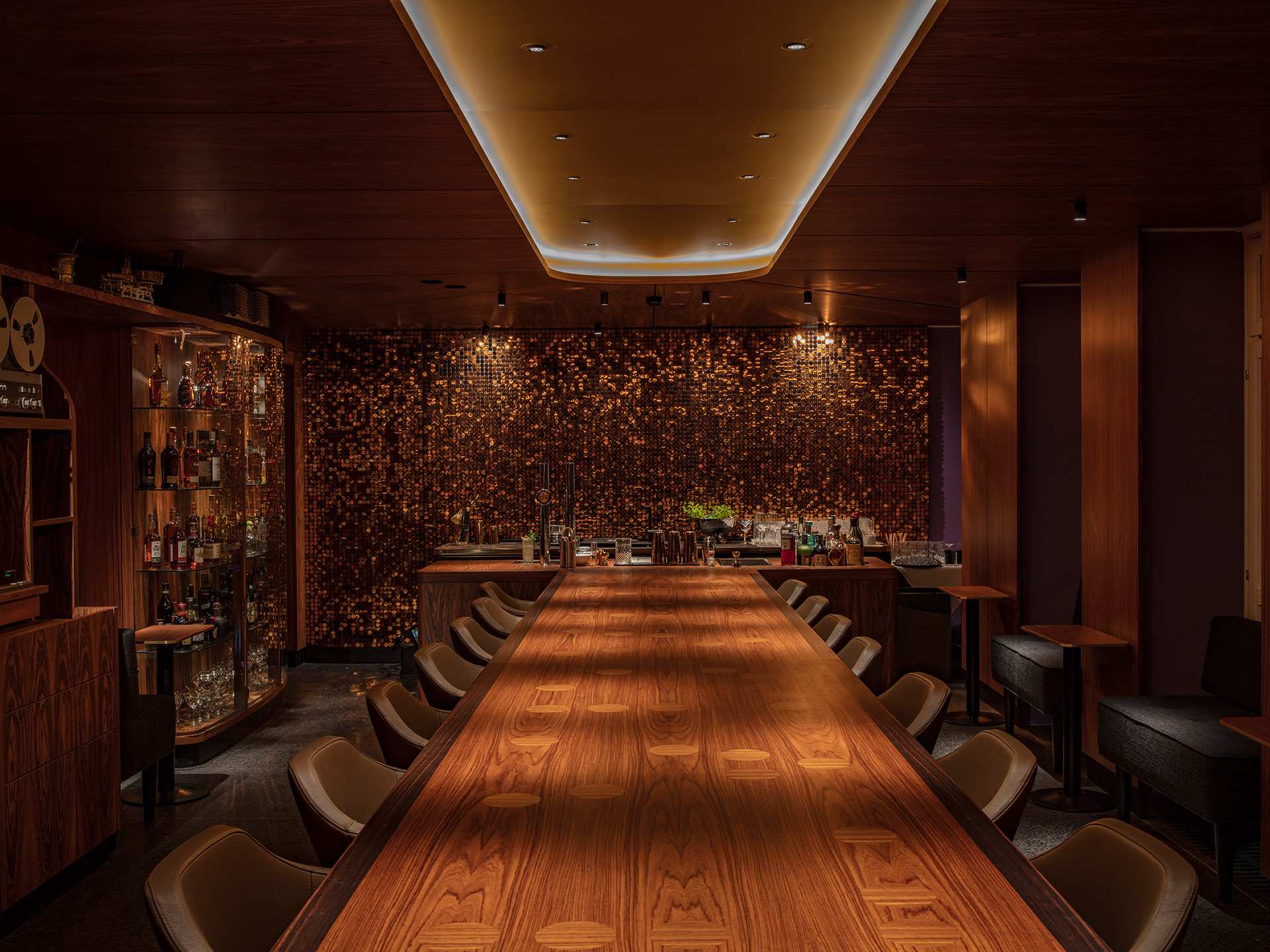 The sparkling bar at Hotel Beethoven