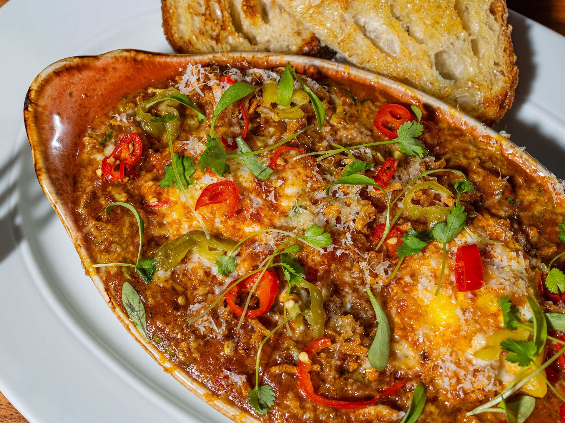 Toronto brunch | Baked eggs at Miss Likklemore's