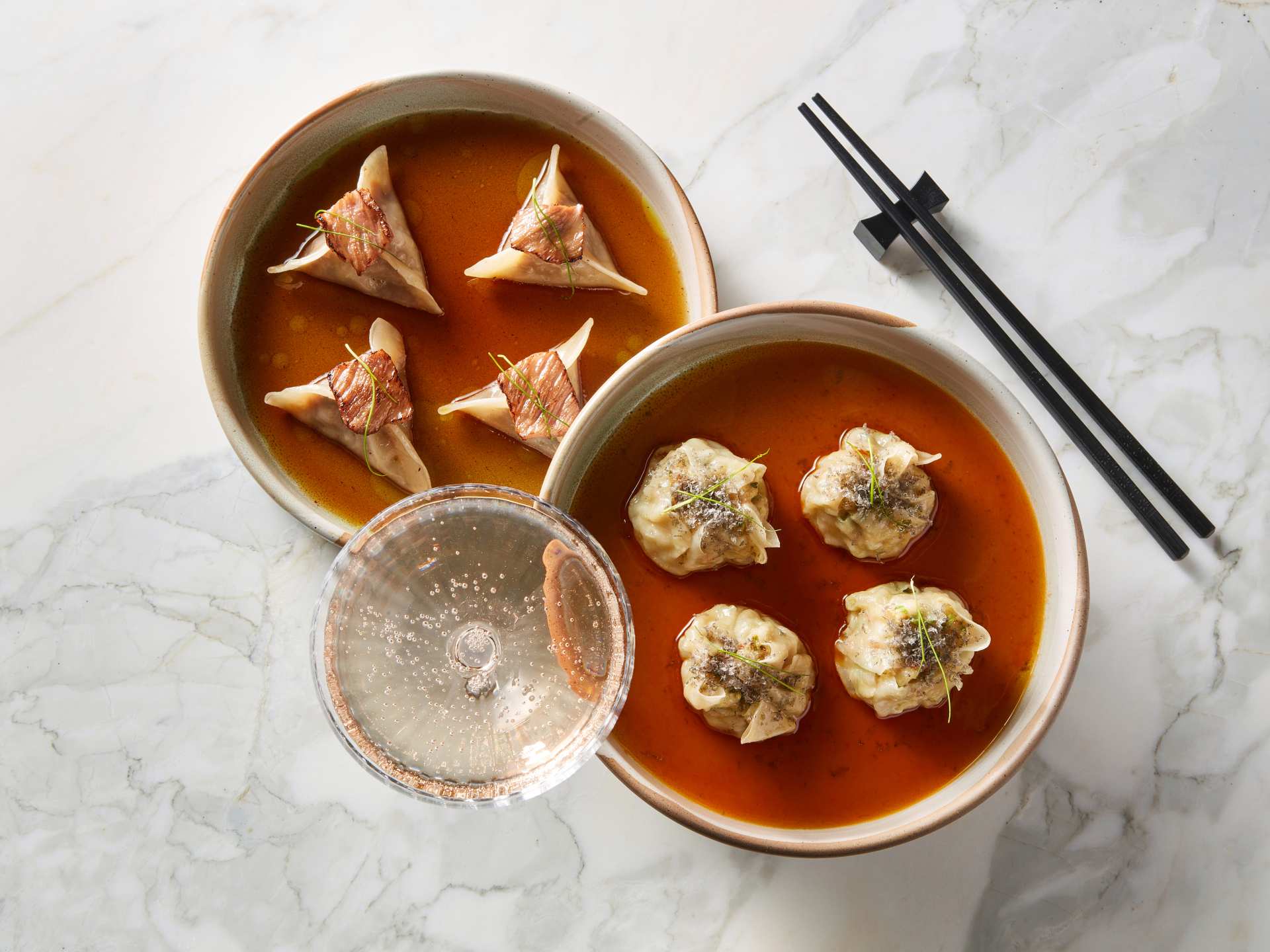 Summerlicious Toronto | Dumplings at AP Restaurant in Toronto