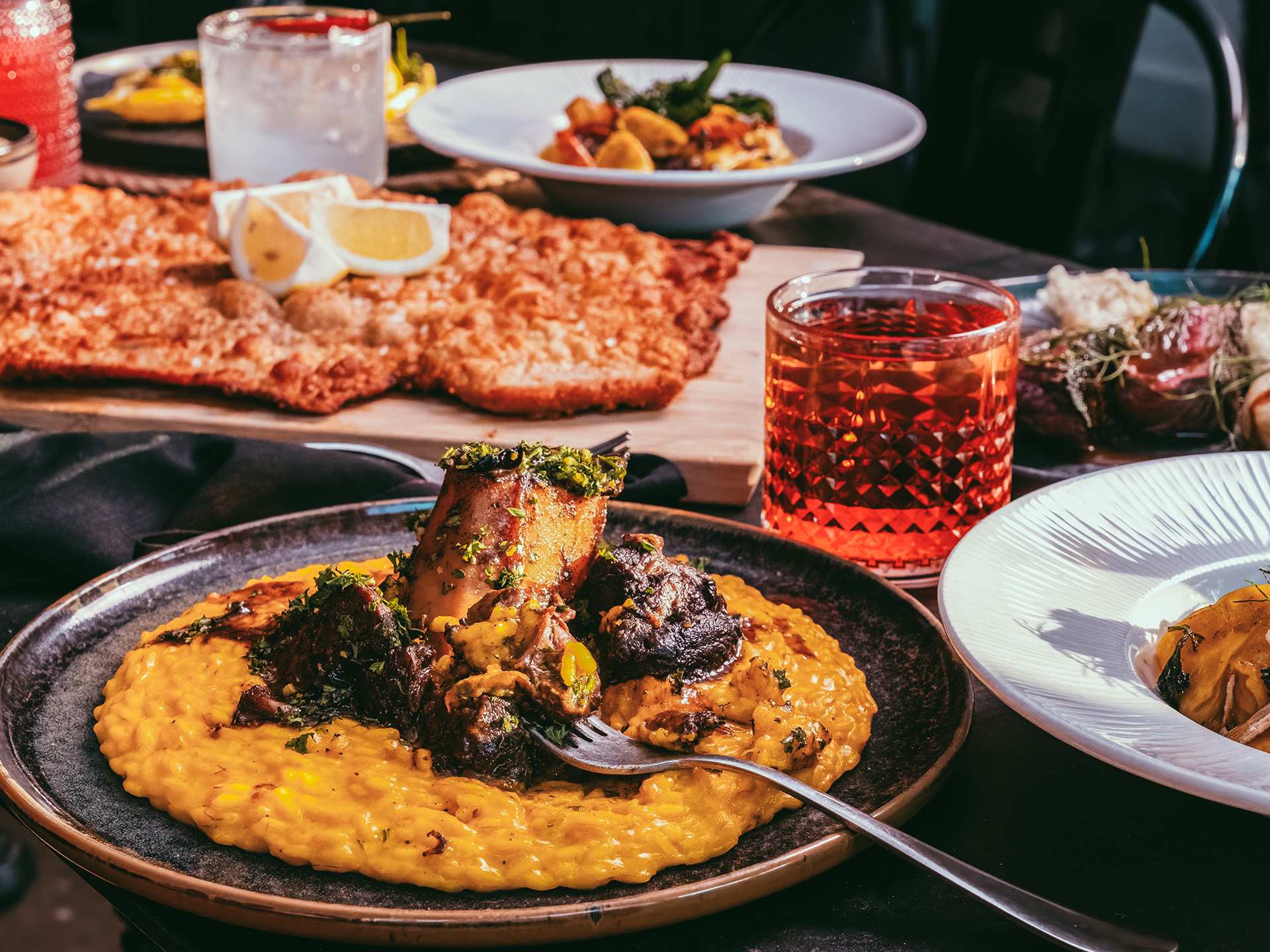 Summerlicious Toronto | Assorted dishes at Stelvio in Toronto