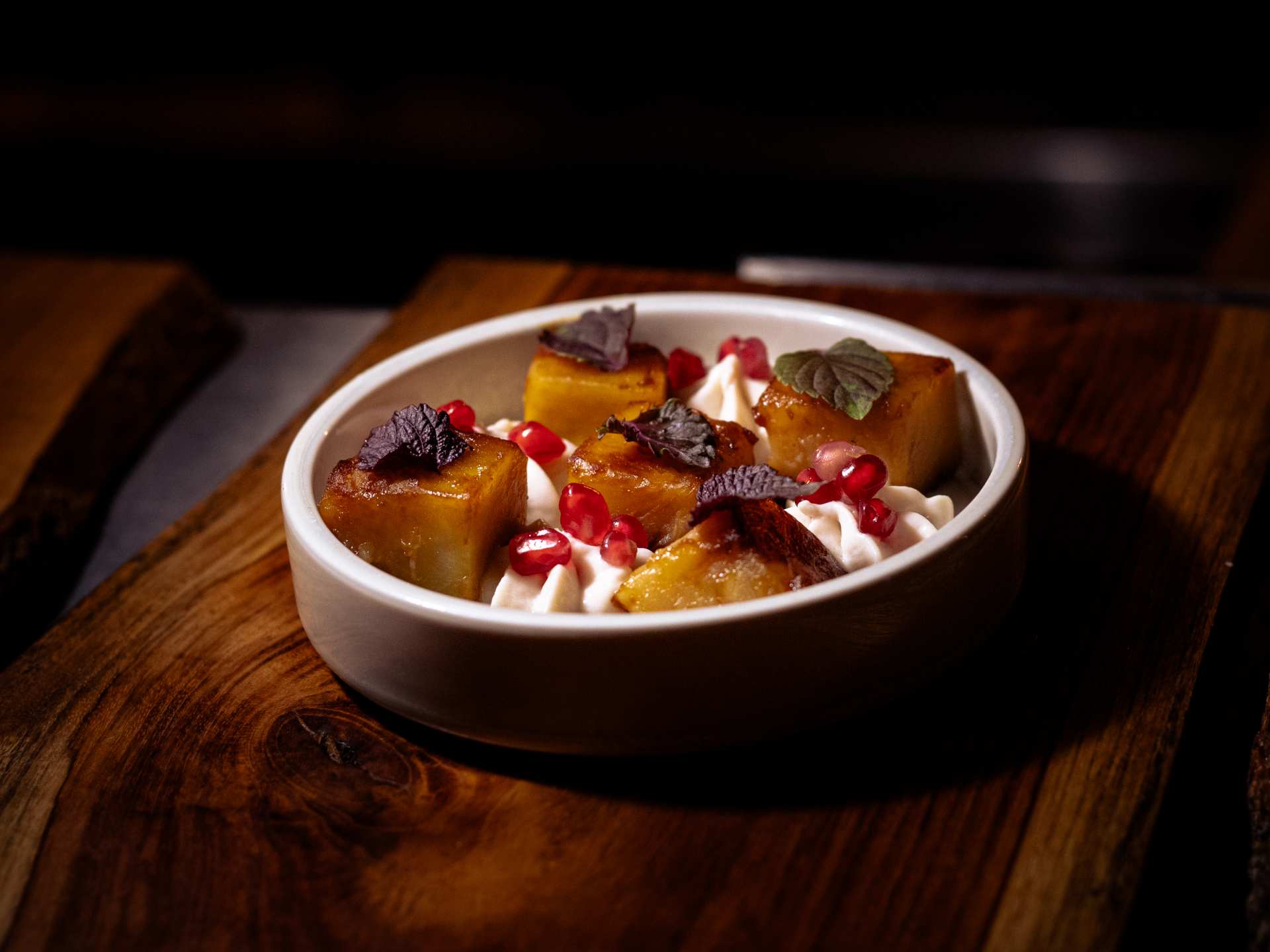 Summerlicious Toronto | A creamy dish at Hawker in Kensington Market