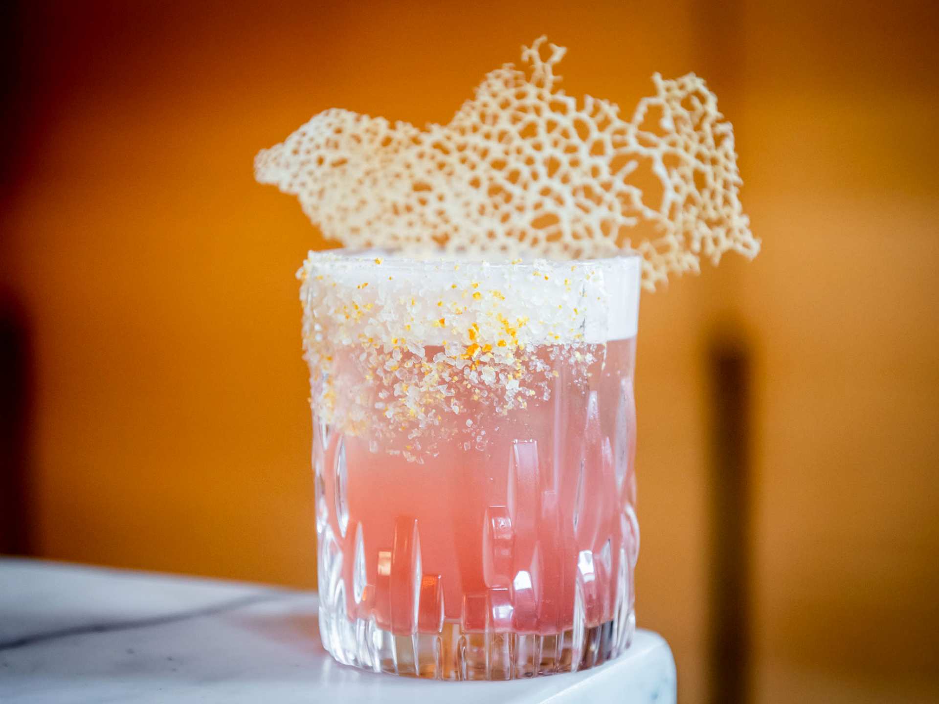 Summerlicious Toronto | A pink cocktail at Luma in Toronto