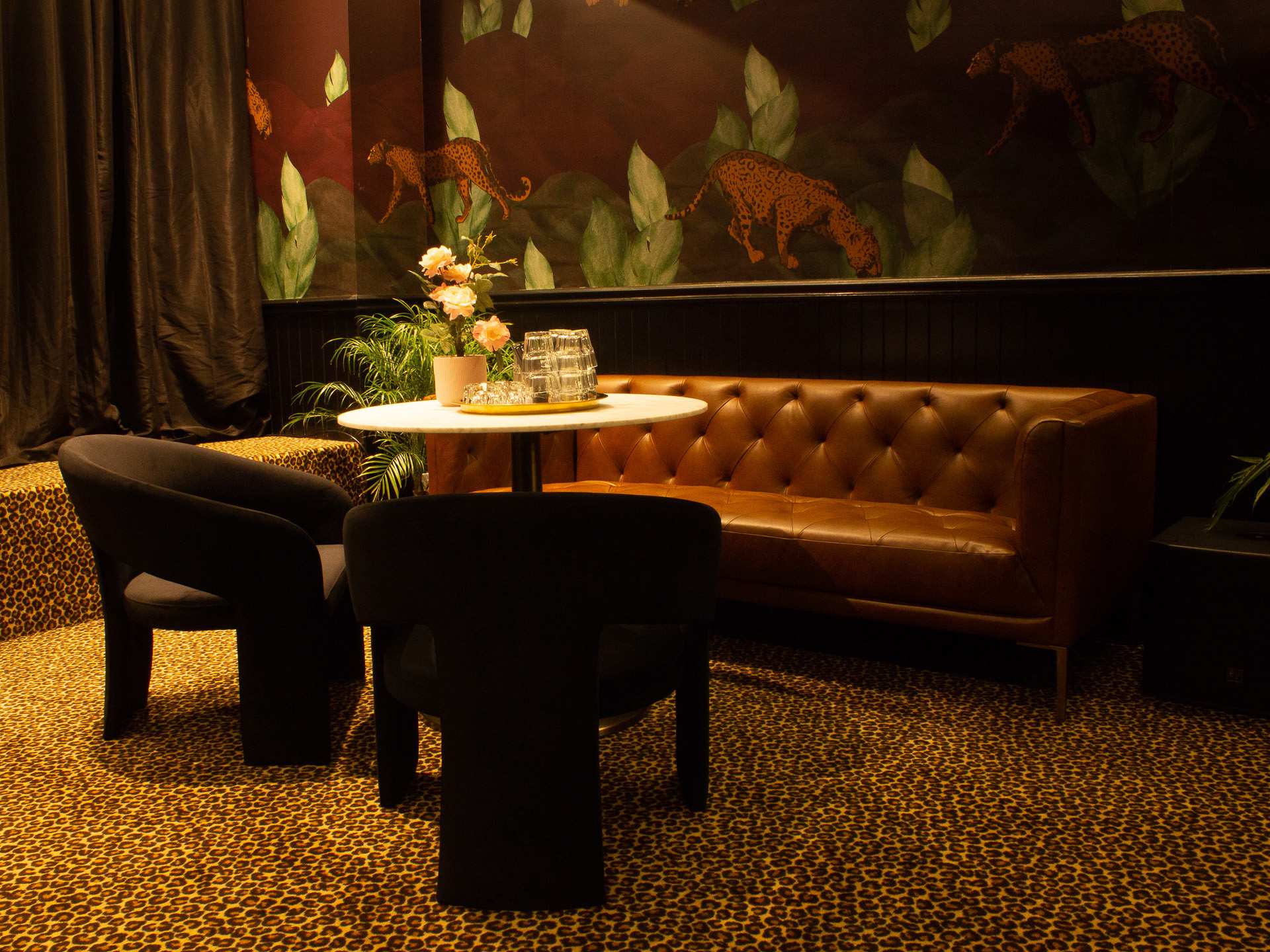 Best new Toronto restaurants | A booth at Baby's Cabaret