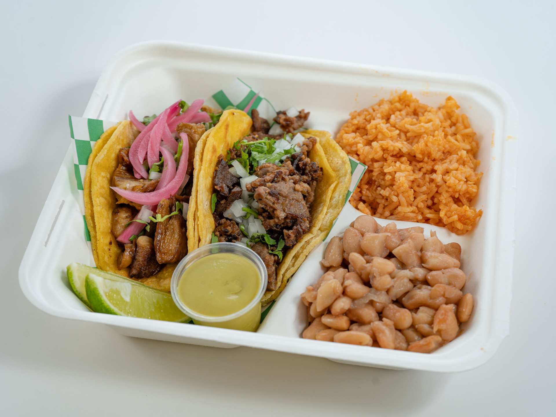New restaurants Toronto | Vegan tacos, beans and rice from Taqueria Vegana
