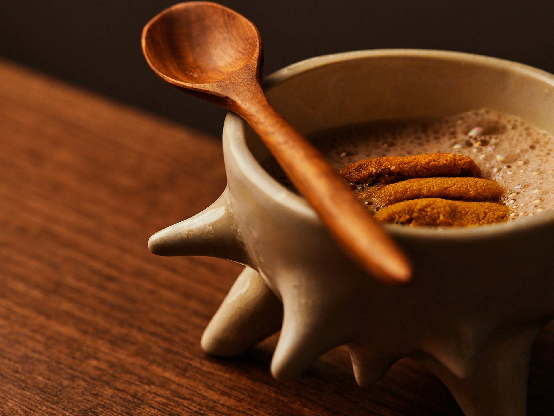 Best new restaurants Toronto | Uni Chawanmushi at Akin restaurant in Toronto