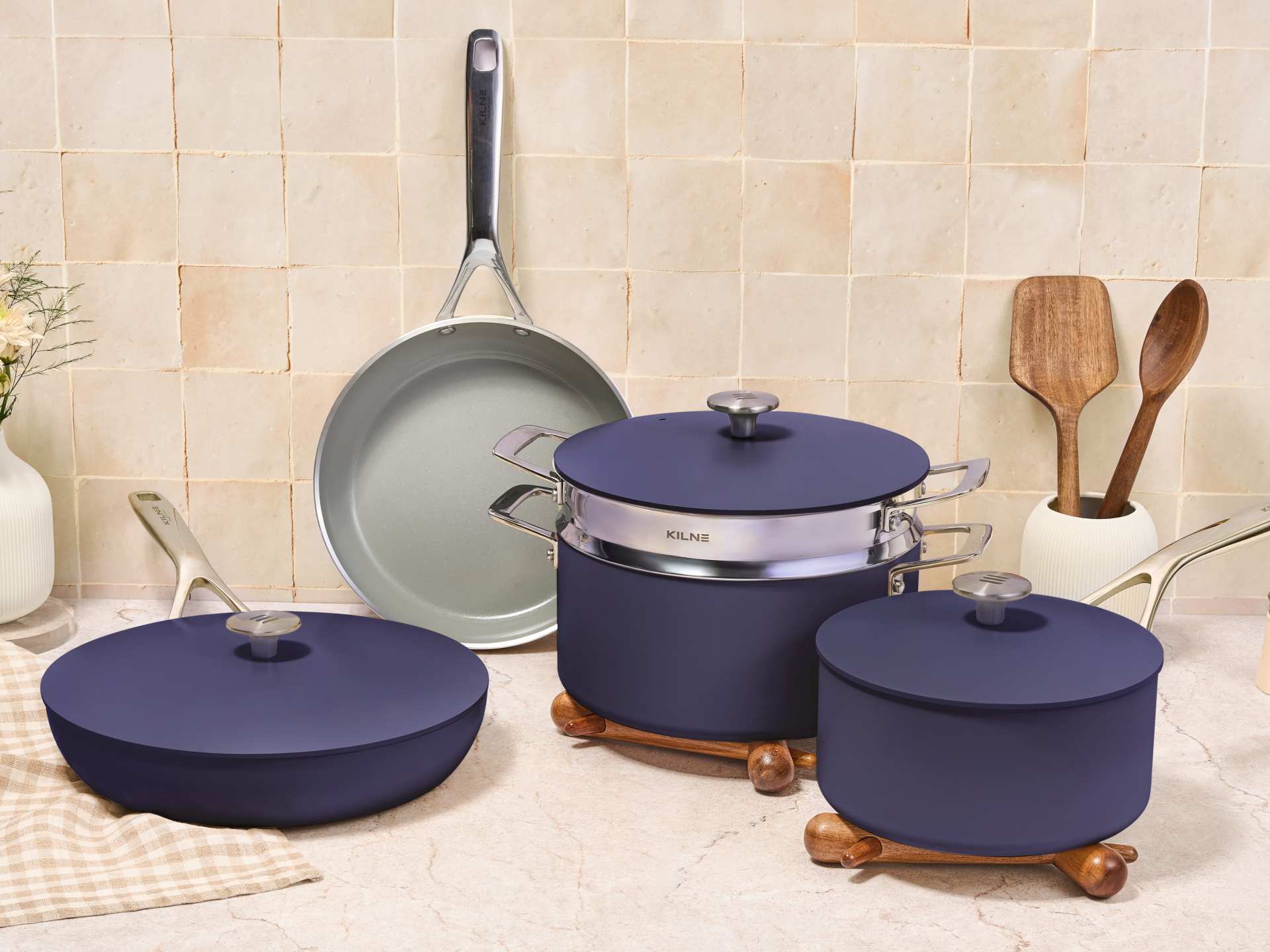 Kilne Cookware Set in Blueberry