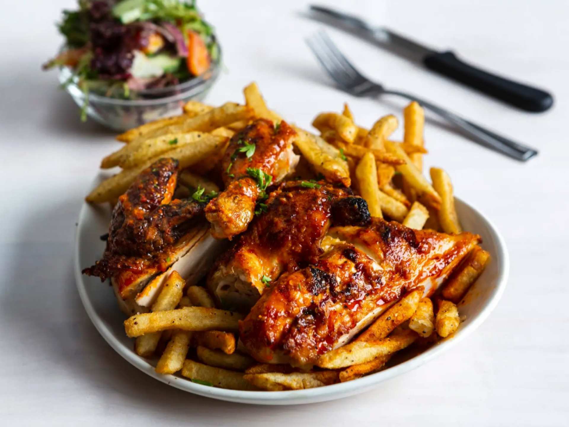 Best new restaurants Toronto | Emilia Portuguese Grilled Chicken at Waterworks Food Hall