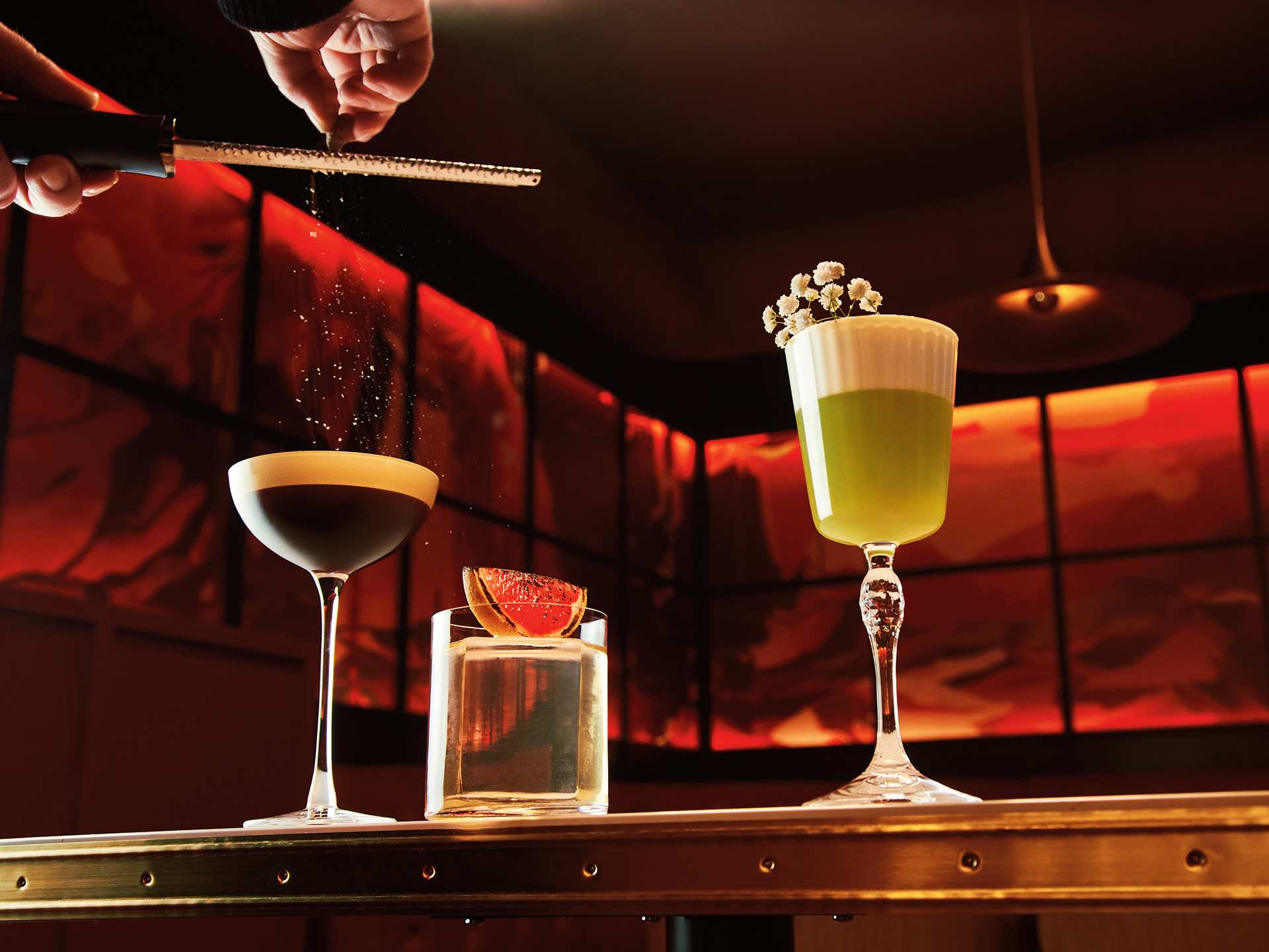 Three cocktails at No Vacancy on Ossington