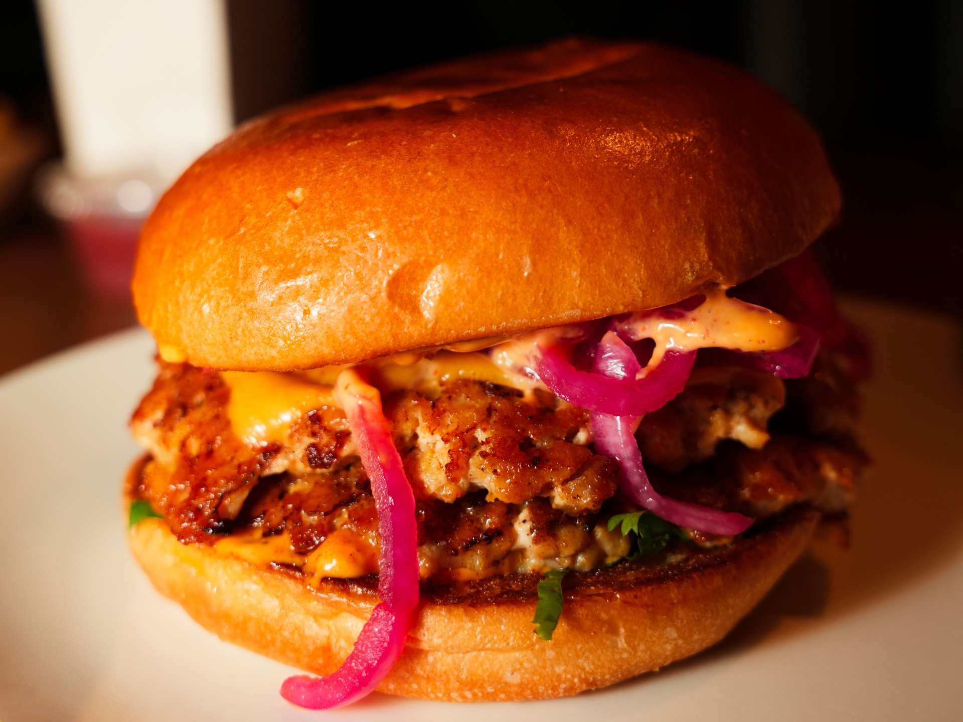 The best burgers in Toronto | The spicy chicken sandwich at Bindi's Burgers