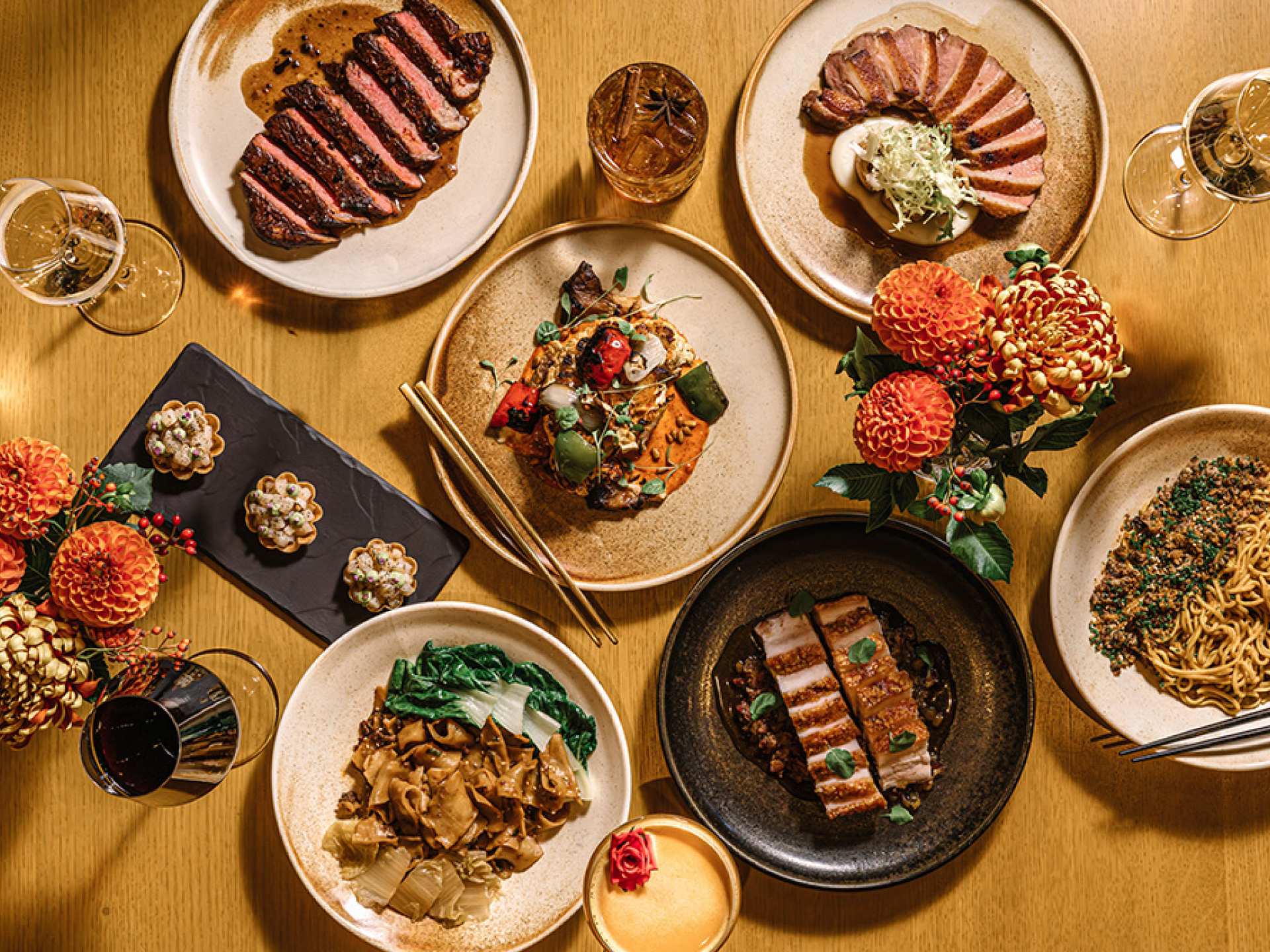 Toronto Summerlicious restaurants | Assorted plates at Ultra
