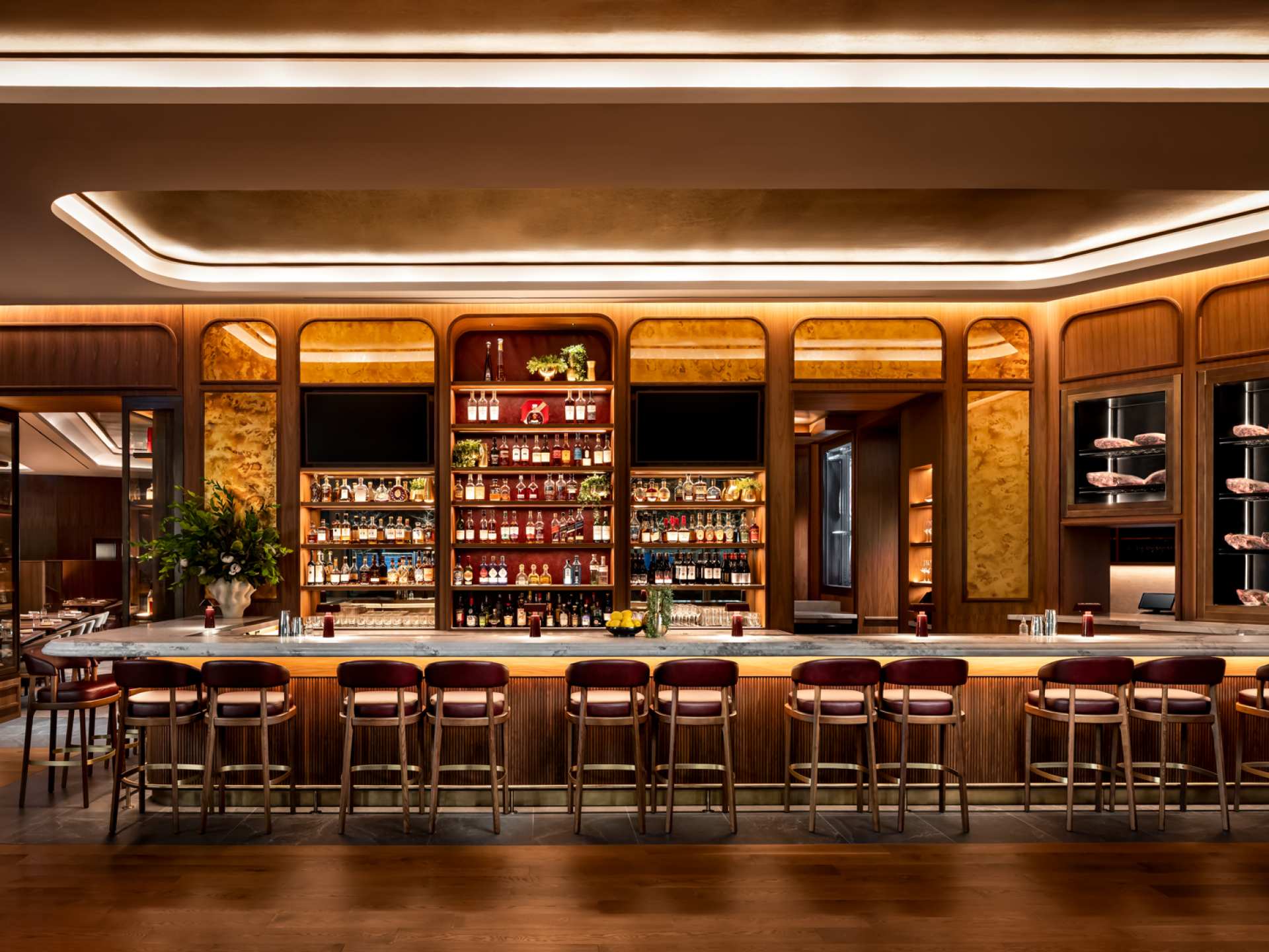 Jacob's & Co. Steakhouse | The bar area at the new Jacob's & Co. Steakhouse