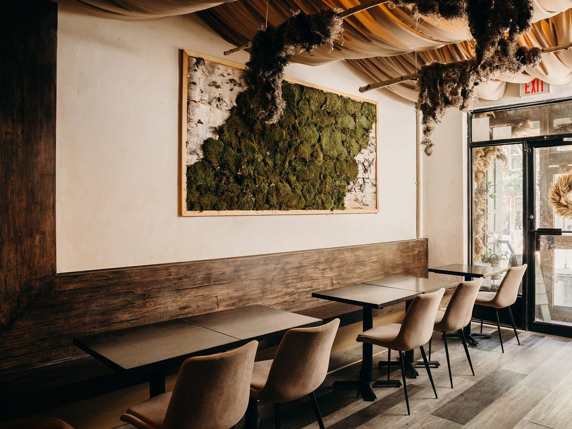 The dining room at Hawker in Kensington Market