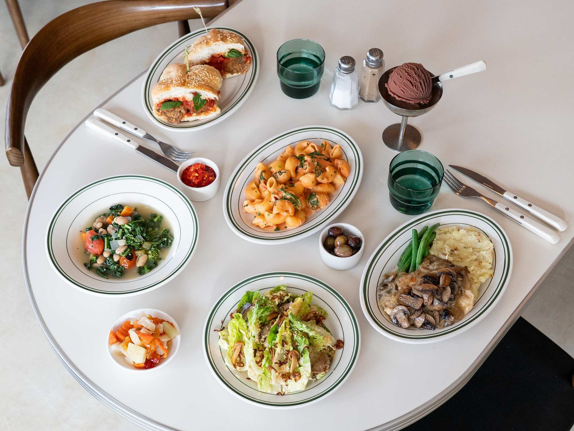 The best vegan restaurants in Toronto | Assorted plates at Stefano's Diner