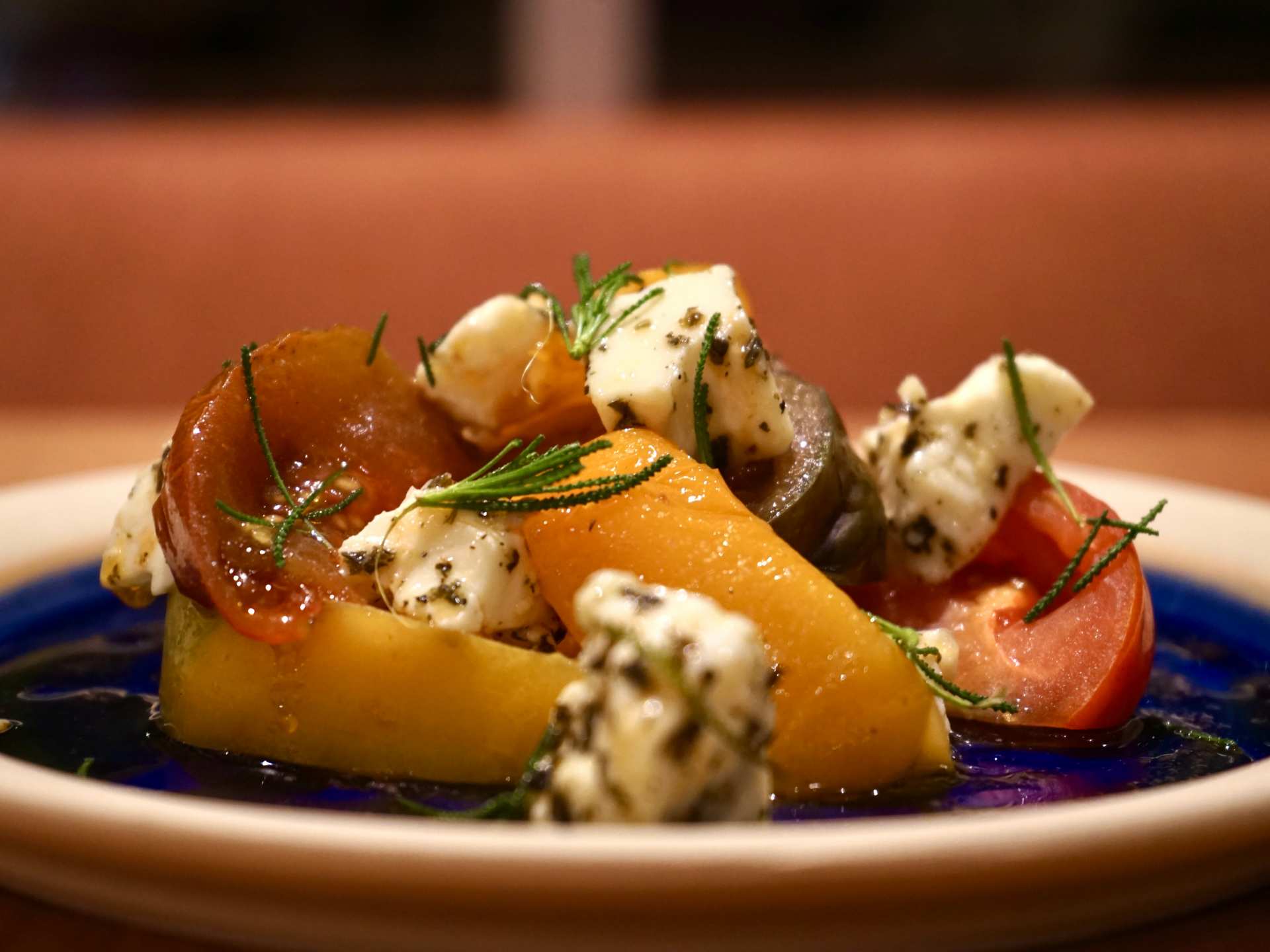 Best restaurants Toronto | Bandoura with halloumi at Louf