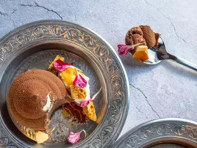 Best restaurants on Ossington | Chocolate dessert at Azhar kitchen and bar