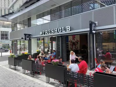 Great Lakes Brewpub's patio