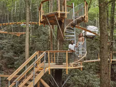 Visit Kentucky | Dome Town Treehouse rentals