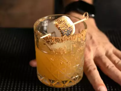 A cocktail at The Dog & Tiger
