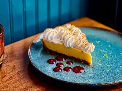 Lemon Pie at Nuna in Parkdale, Toronto