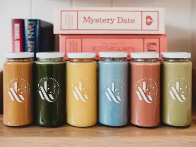 The Wellness Refinery juices at The Beach Motel, Southampton, Ontario