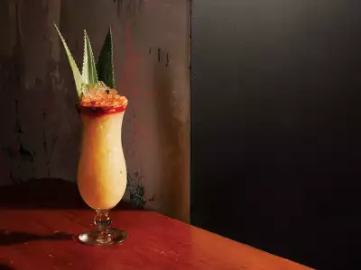 Best cocktail bars in Toronto | Cry Baby Colada at Cry Baby Gallery