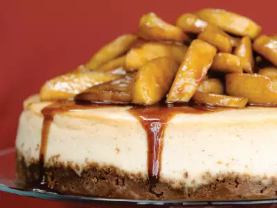 Mary Berg recipes | Spiced Apple Cheesecake
