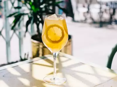 Best wine bars Toronto | A cocktail at Grey Gardens