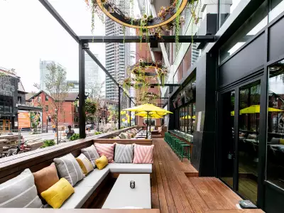 The best downtown Toronto restaurants | The patio at Marked restaurant