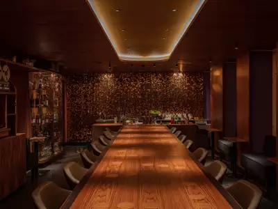 The sparkling bar at Hotel Beethoven