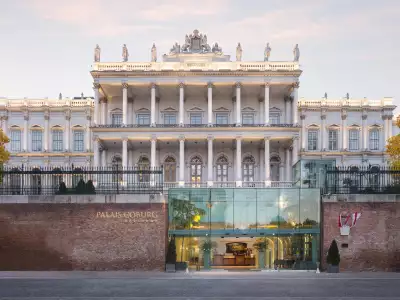 The exterior of Palais Coburg