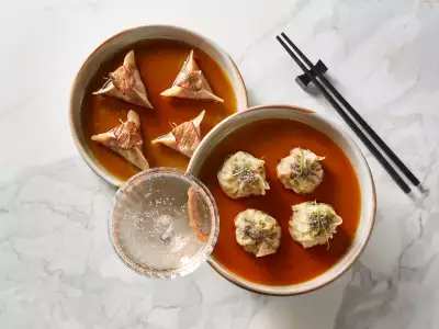 Summerlicious Toronto | Dumplings at AP Restaurant in Toronto