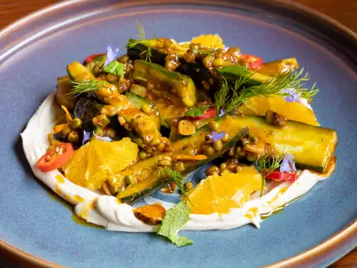 Summerlicious Toronto | A vegetable dish at Curryish Tavern