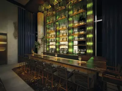 Best new Toronto restaurants | The gorgeous and ornate bar at Mott32