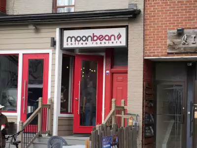 The best cafes in Toronto | The exterior of Moonbean Coffee