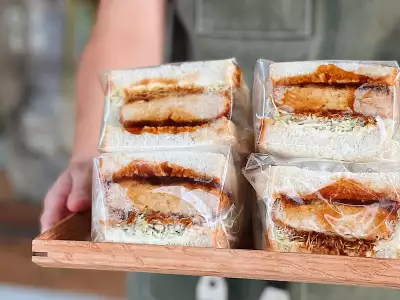 The best cafes in Toronto | Katsu sandos at Tsuchi Cafe