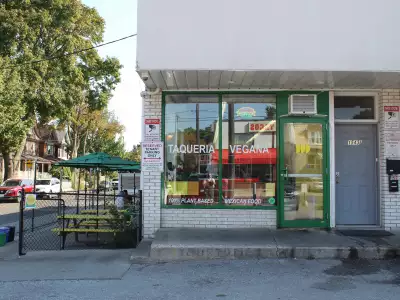 New restaurants Toronto | Outside Taqueria Vegana