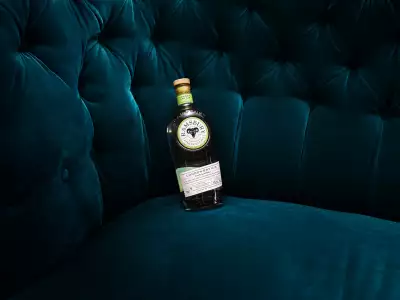 A bottle of Ramsbury London dry gin