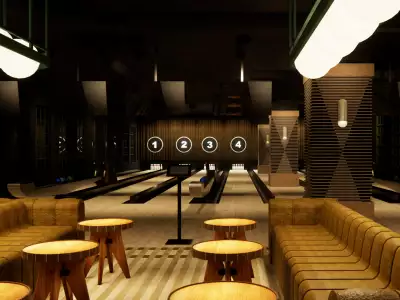 The best new restaurants in Toronto | The bowling lounge at National at The Well