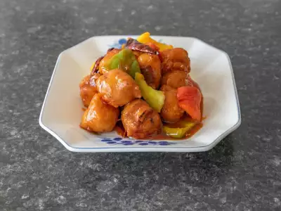Best vegan restaurants in Toronto | Mock meats piled high at Buddha's Vegan Restaurant