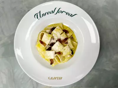 New restaurants Toronto | Rigatoni alla Carbonara at Cassius Cucina Contemporanea