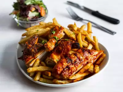 Best new restaurants Toronto | Emilia Portuguese Grilled Chicken at Waterworks Food Hall