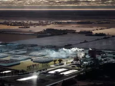 The Crown Royal distillery in Gimli, Manitoba