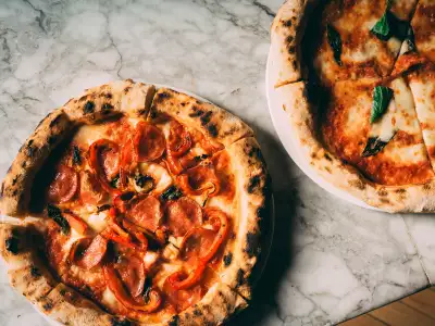 Pizza from Cibo Wine Bar Yorkville