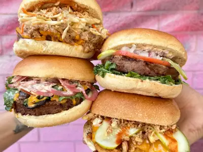 The best burgers in Toronto | Four burgers at Guerrilla Burger
