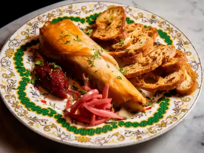Toronto Summerlicious restaurants | Truffled baked brie at Biff's Bistro