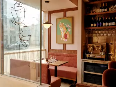 Romantic restaurants in Toronto | The dining room at The Rosebud