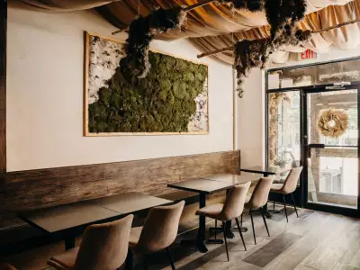 The best vegan restaurants in Toronto | Seating inside Hawker