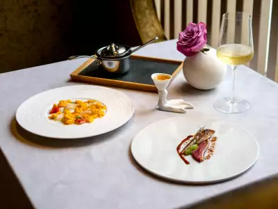 Assorted plates at DaNico