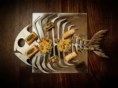 The best restaurants in Toronto | Deconstructed fish dish at Akin Toronto