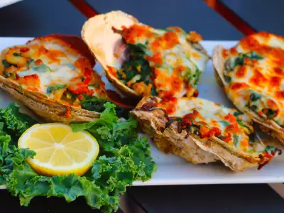 Oysters rockefeller in Maryland